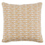 Schumacher Sand 20" x 20" Leaping Leopards Pillow