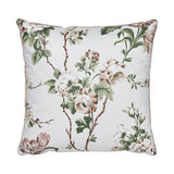 Schumacher Pink & Green 18" x 18" Betty Chintz Pillow