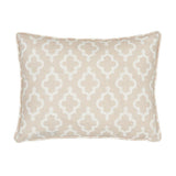 Schumacher Quiet Pink 16" x 12" Jake Pillow