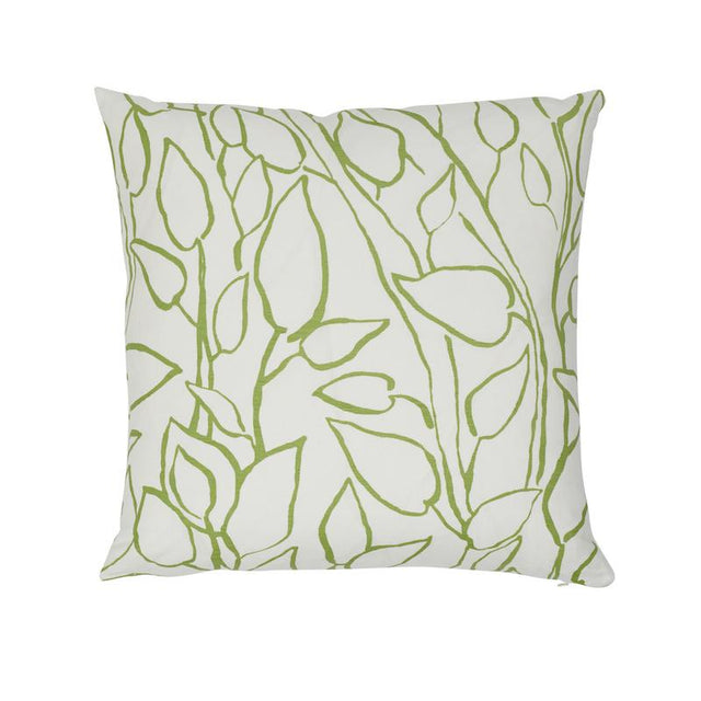 Schumacher Solandra Vine Leaf 20" x 20" Pillow