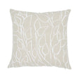 Schumacher Solandra Vine Natural 20" x 20" Pillow