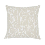Schumacher Solandra Vine Natural 20" x 20" Pillow