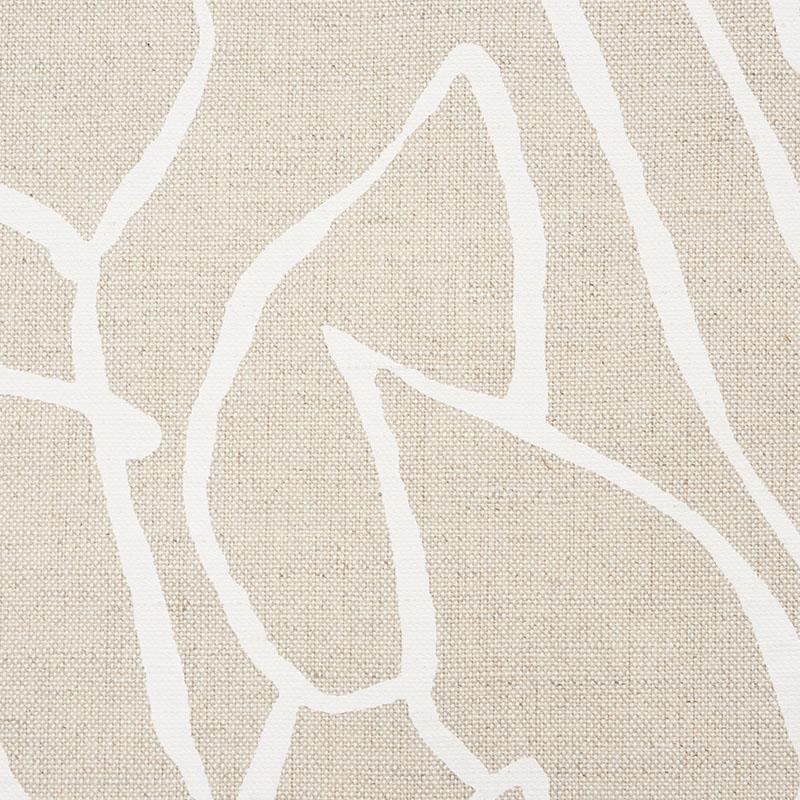 Schumacher Solandra Vine Natural 20" x 20" Pillow