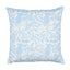 Schumacher Sky 20" x 20" Bird & Bee + Fern Pillow