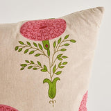 Schumacher Pink 22" x 22" Marigold Pillow