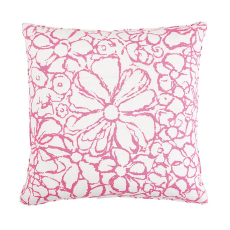 Schumacher Sidonie Magenta 22" x 22" Pillow