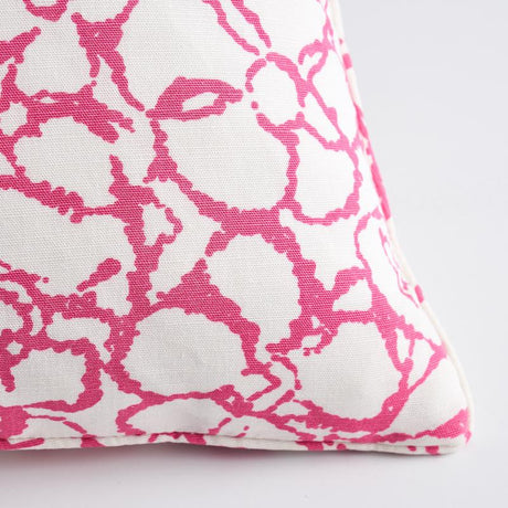 Schumacher Sidonie Magenta 22" x 22" Pillow