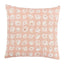 Schumacher Blush 22" x 22" Meadow Rock Pillow