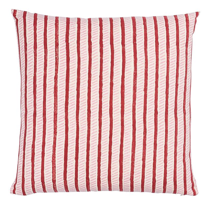 Schumacher Iron & Rose 20" x 20" Ellies + Garden Path Pillow