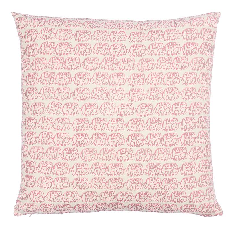 Schumacher Iron & Rose 20" x 20" Ellies + Garden Path Pillow