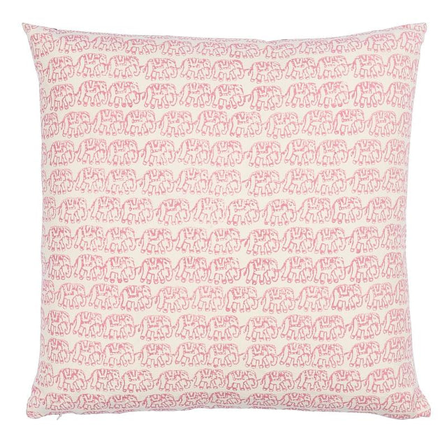 Schumacher Iron & Rose 20" x 20" Ellies + Garden Path Pillow