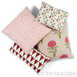 Schumacher Ellies + Garden Path Iron & Rose 20" x 20" Pillow