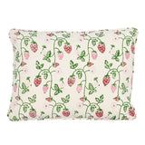 Schumacher Strawberry Grass 16" x 12" Pillow