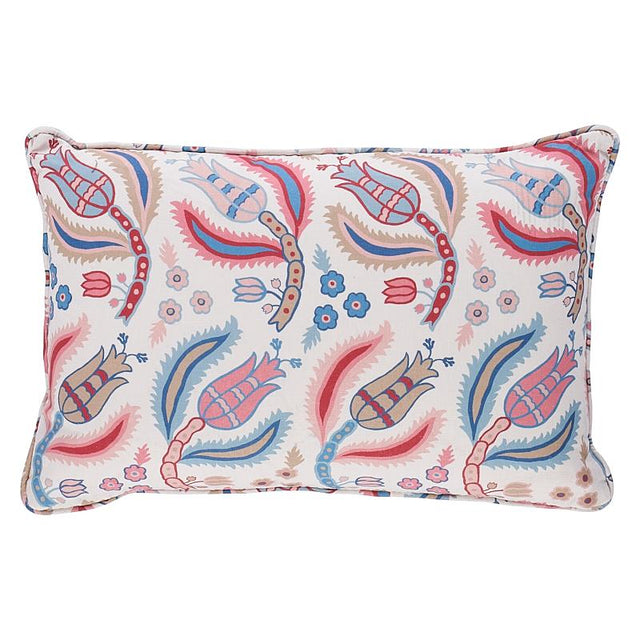 Schumacher Sky & Rose 18" x 12" Malabar Vine Pillow