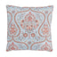 Schumacher Paisley Court Blue & Rose 20" x 20" Pillow