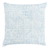 Schumacher Sky 20" x 20" Katama Pillow