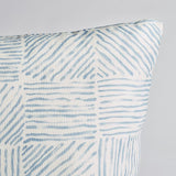 Schumacher Sky 20" x 20" Katama Pillow