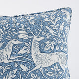 Schumacher Khan'S Park Chambray 20" x 14" Pillow