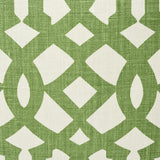 Schumacher Treillage/Ivory 18" x 18" Imperial Trellis Pillow