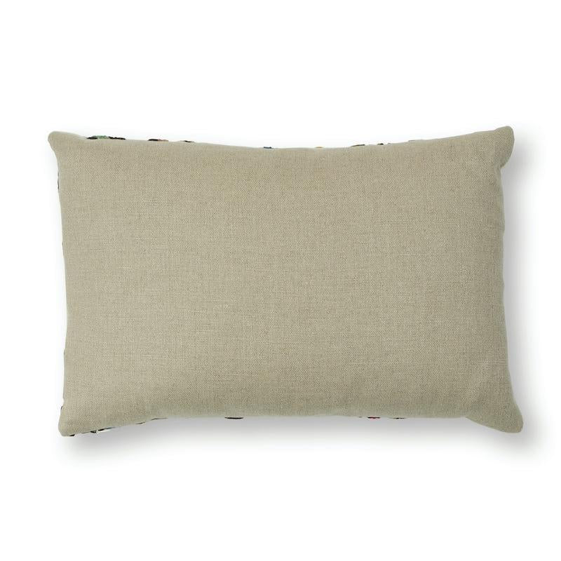 Schumacher Document 24" x 16" Colonial Crewel Pillow