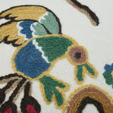 Schumacher Document 24" x 16" Colonial Crewel Pillow