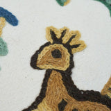 Schumacher Document 24" x 16" Colonial Crewel Pillow