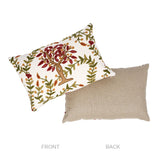 Schumacher Highgrove Tree Crewel Mulberry 16" x 24" Pillow