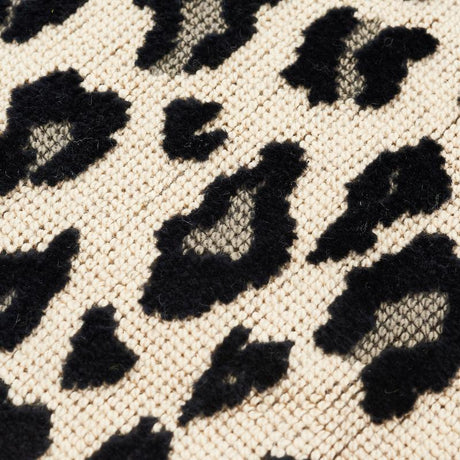 Schumacher Safari Epingle Snow Leopard 18" x 18" Pillow