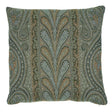 Schumacher Jade 22" x 22" Chatelaine Paisley Pillow