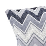 Schumacher Noir & Blanc 18" x 18" Zenyatta Mondatta Pillow