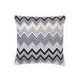 Schumacher Noir & Blanc 20" x 20" Zenyatta Mondatta Pillow