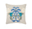 Schumacher Sea 18" x 18" Anemone Pillow