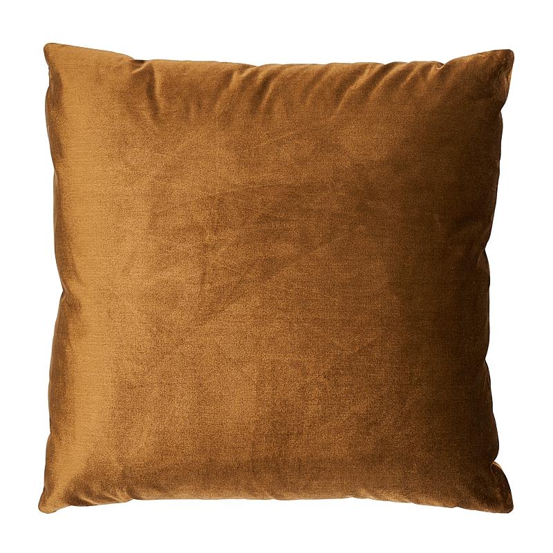 Schumacher Venetian Silk Velvet Mink 18" x 18" Pillow