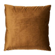 Schumacher Mink 22" x 22" Venetian Silk Velvet Pillow