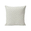 Schumacher Stone/White 18" x 18" Betwixt Pillow