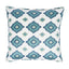 Schumacher Sikar Embroidery Sky Blue 20" x 20" Pillow