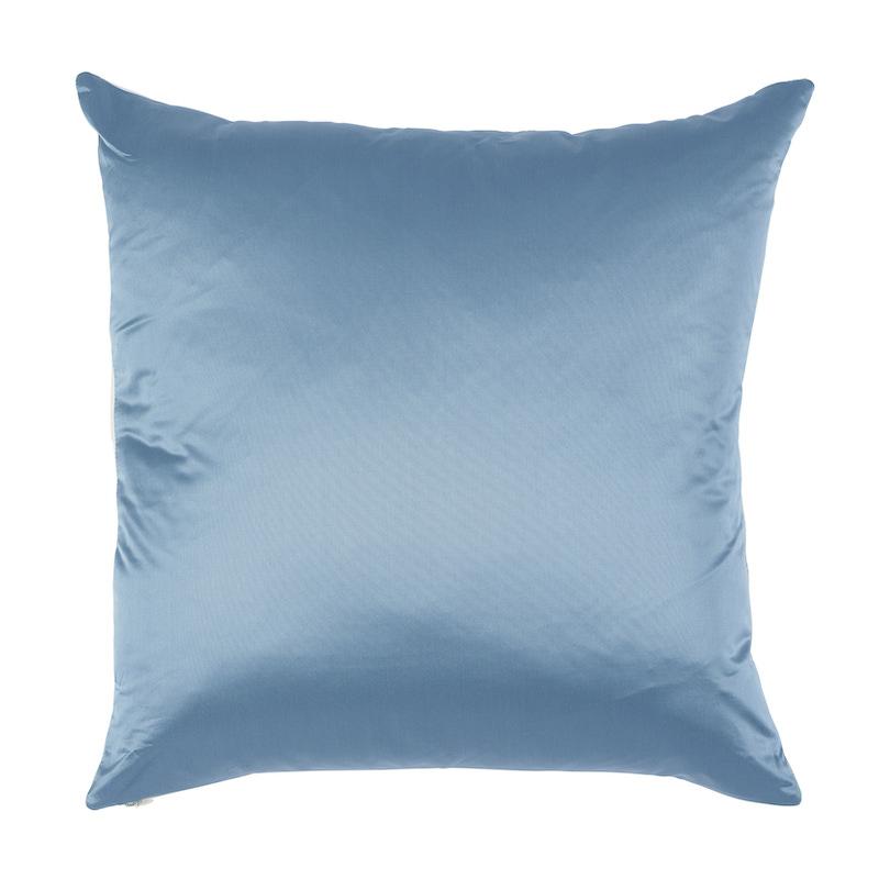 Schumacher Raja Embroidery Sky 22" x 22" Pillow
