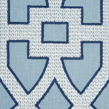 Schumacher Sky 18" x 18" Don'T Fret Pillow