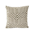 Schumacher Dove 20" x 20" Vanderbilt Velvet Pillow