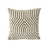 Schumacher Dove 20" x 20" Vanderbilt Velvet Pillow
