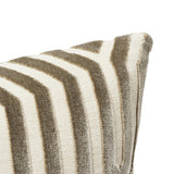 Schumacher Dove 20" x 20" Vanderbilt Velvet Pillow