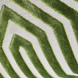 Schumacher Vanderbilt Velvet Lettuce 20" x 20" Pillow