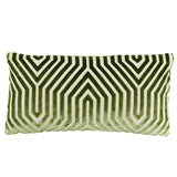 Schumacher Lettuce 24" x 12" Vanderbilt Velvet Pillow