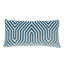 Schumacher Marine 24" x 12" Vanderbilt Velvet Pillow