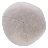 Schumacher Stone 12" x 12" Dixon Mohair Sphere Pillow