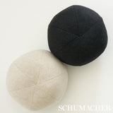 Schumacher Dixon Mohair Sphere Carbon 12" x 12" Pillow