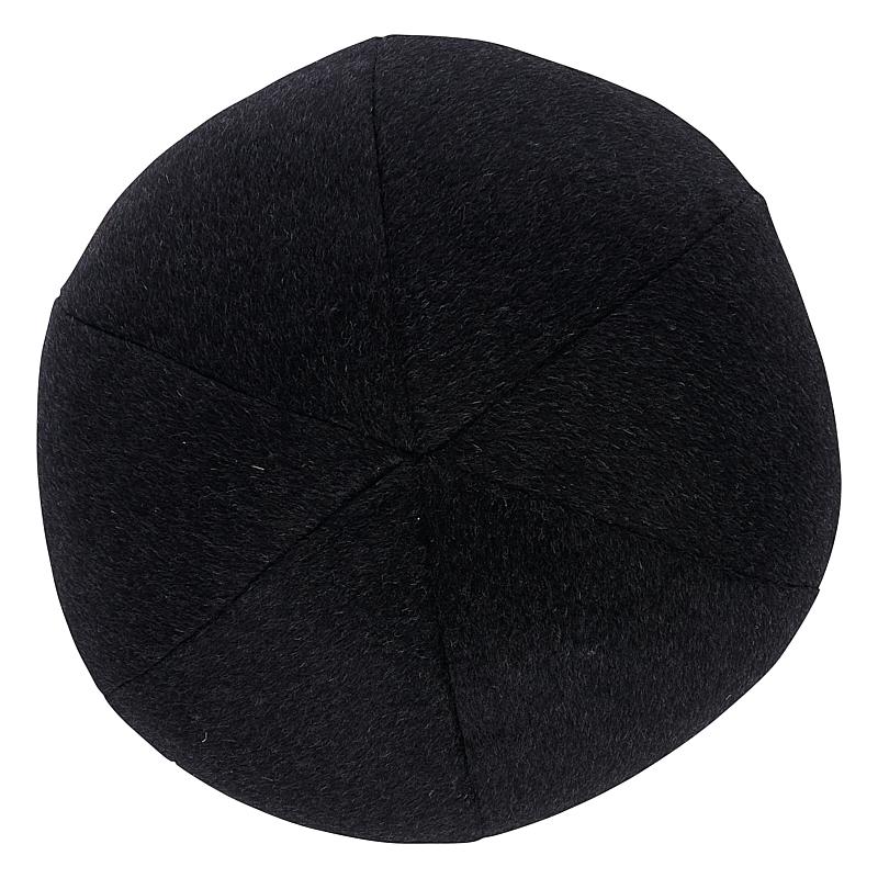 Schumacher Carbon 12" x 12" Dixon Mohair Sphere Pillow