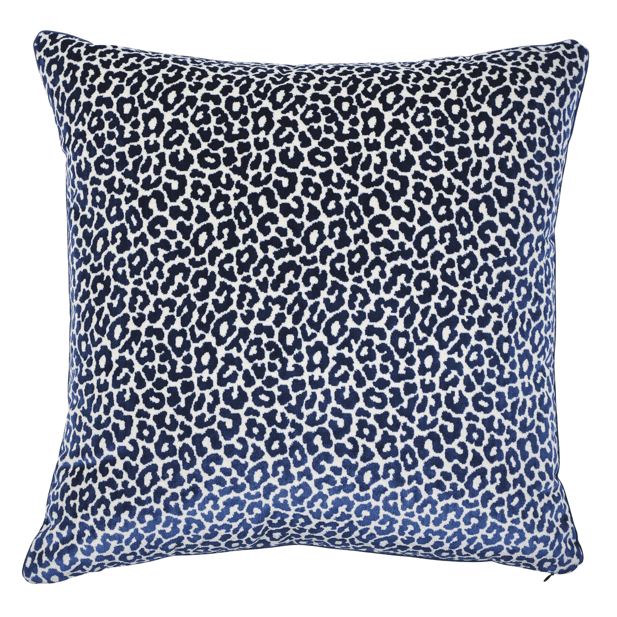 Schumacher Midnight 20" x 20" Madeleine Velvet Pillow