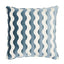 Schumacher Sky 22" x 22" The Wave Pillow