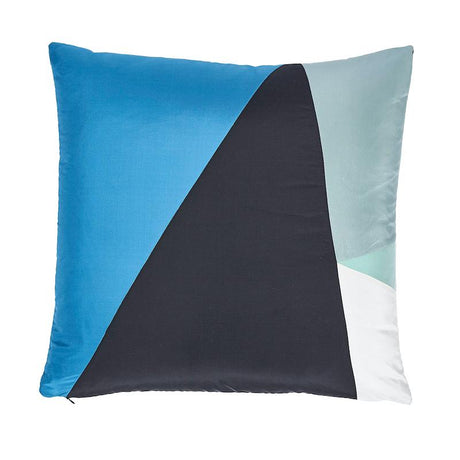 Schumacher Peacock 20" x 20" Cubist Pillow
